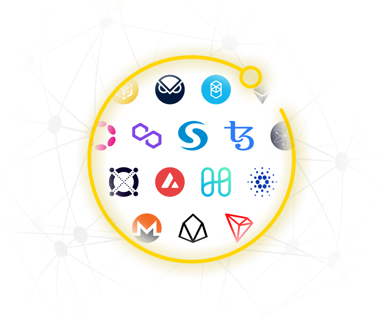 denet logo with dapps