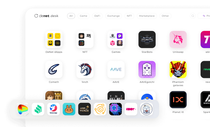 dapp access market users
